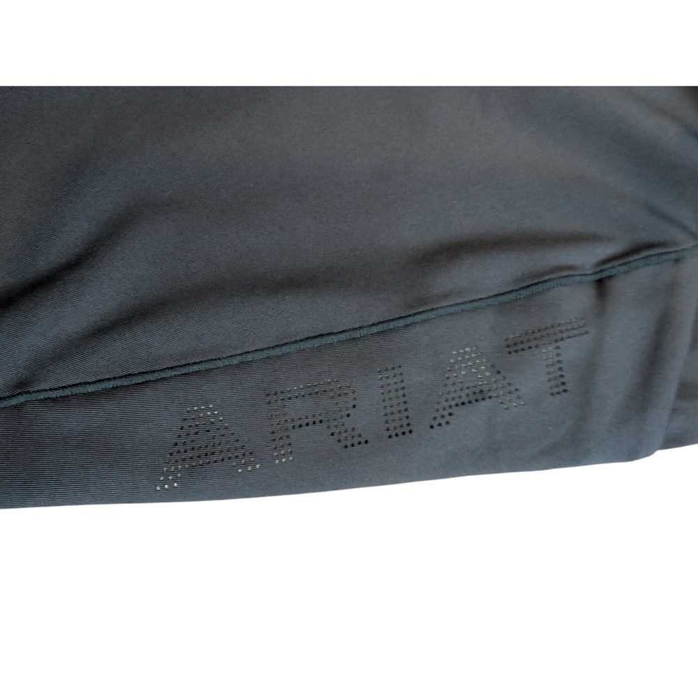 NWT Ariat Horseback Riding Pants Kids Eos 2.0 Knee Patch Tights Navy Youth‎ S 8 - Picture 5 of 10
